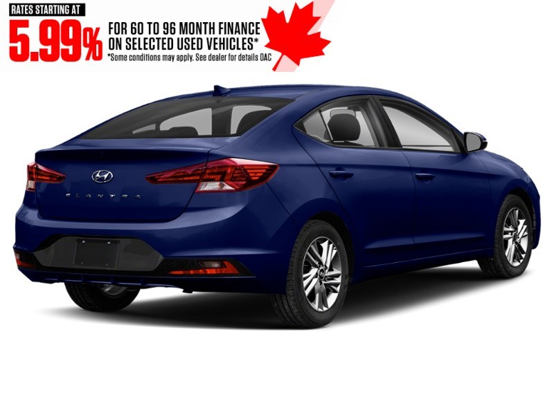 2020 Hyundai Elantra Preferred w/Sun & Safety Package IVT Intense Blue  Shot 2