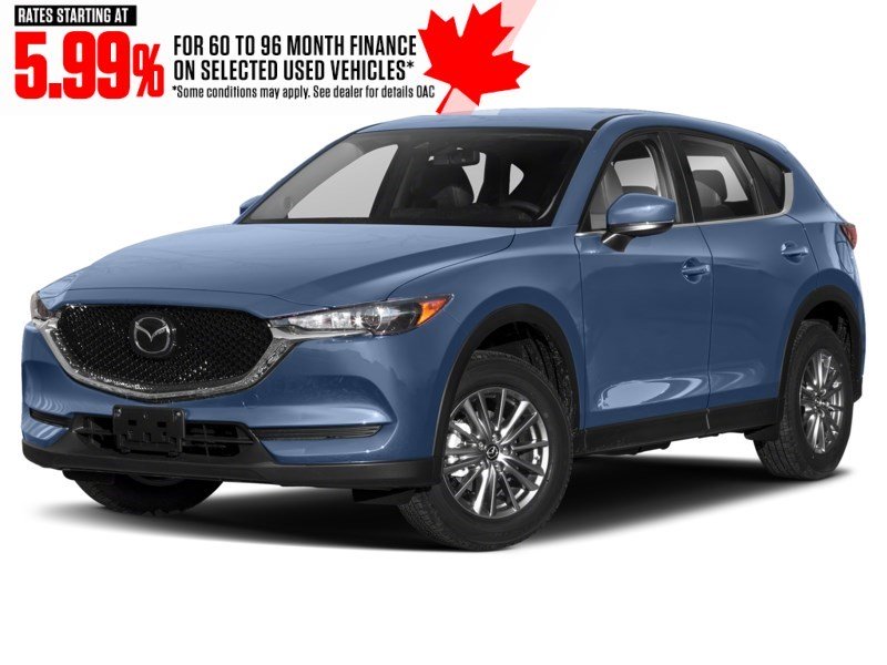 2021 Mazda CX-5 GS AWD Eternal Blue Mica  Shot 10