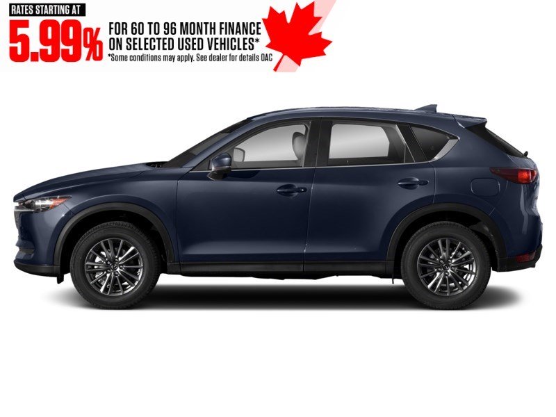 2021 Mazda CX-5 GS AWD Deep Crystal Blue Mica  Shot 5