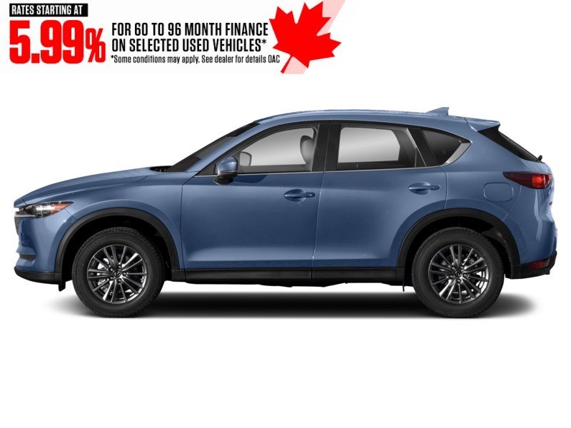 2021 Mazda CX-5 GS AWD Eternal Blue Mica  Shot 9
