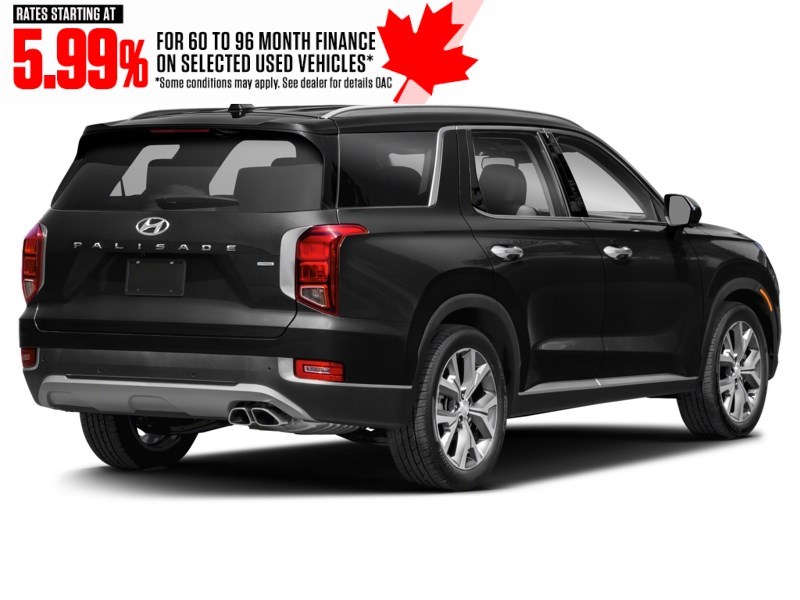 2022 Hyundai Palisade Luxury 8-Passenger AWD Abyss Black  Shot 2