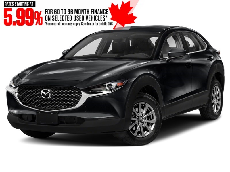 2021 Mazda CX-30 GX AWD Jet Black Mica  Shot 4