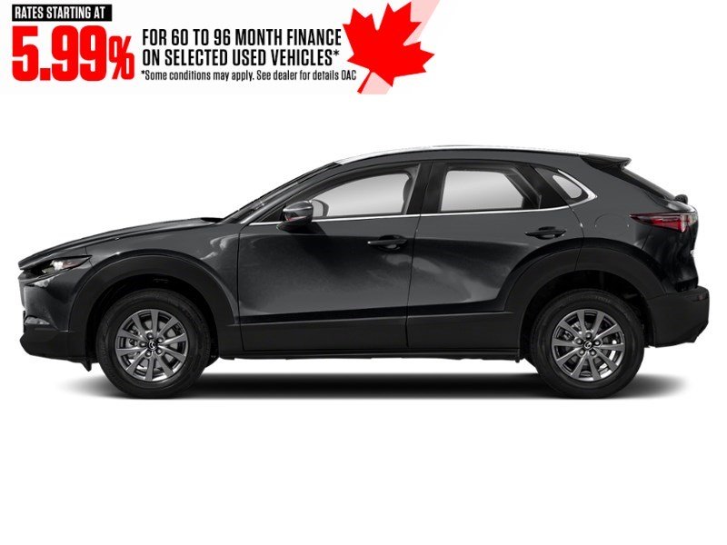 2021 Mazda CX-30 GX AWD Jet Black Mica  Shot 3