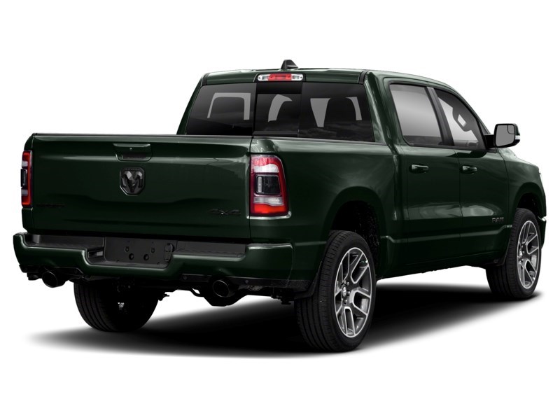 2019 RAM 1500 SPORT CREW CAB Black Forest Green Pearl  Shot 2