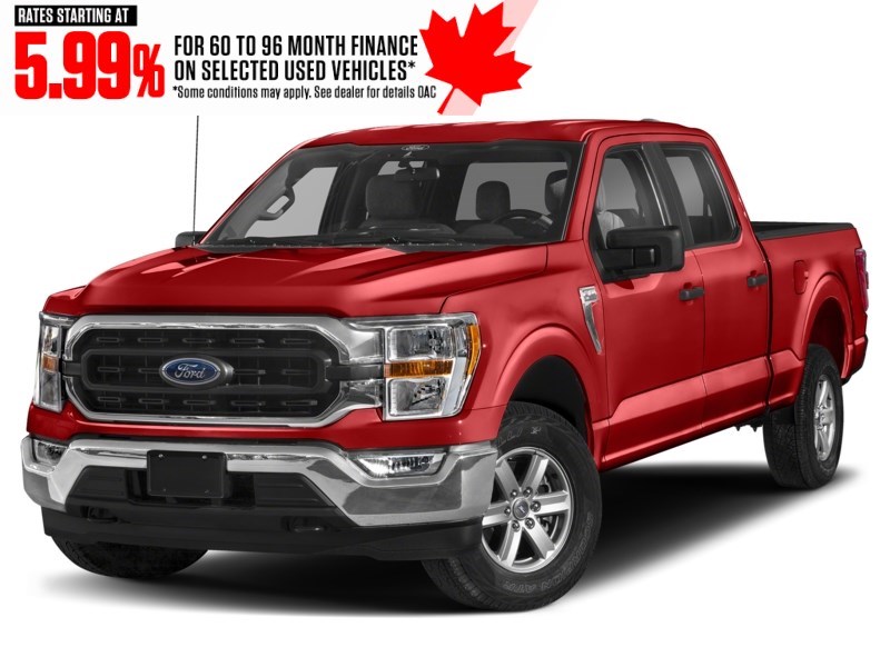 2022 Ford F-150 XLT 4WD SuperCrew 5.5' Box Race Red  Shot 16
