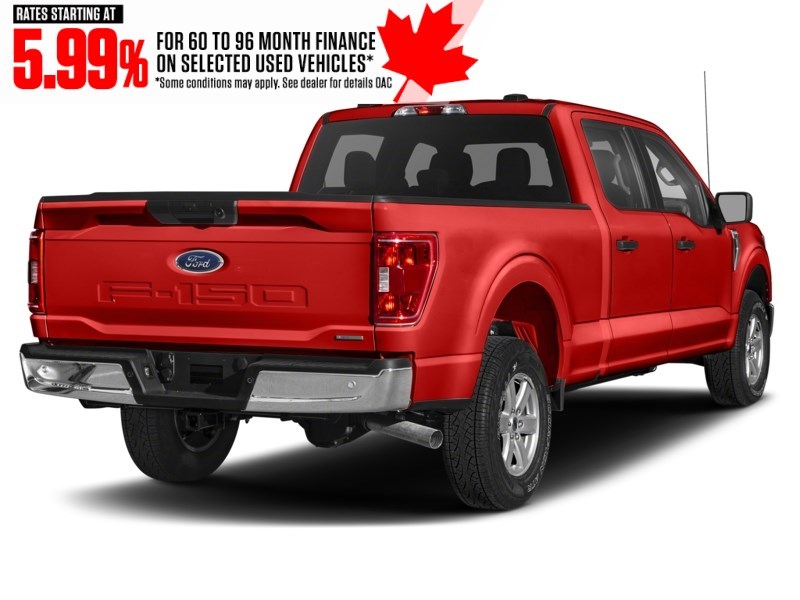 2022 Ford F-150 XLT 4WD SuperCrew 5.5' Box Vermillion Red  Shot 12