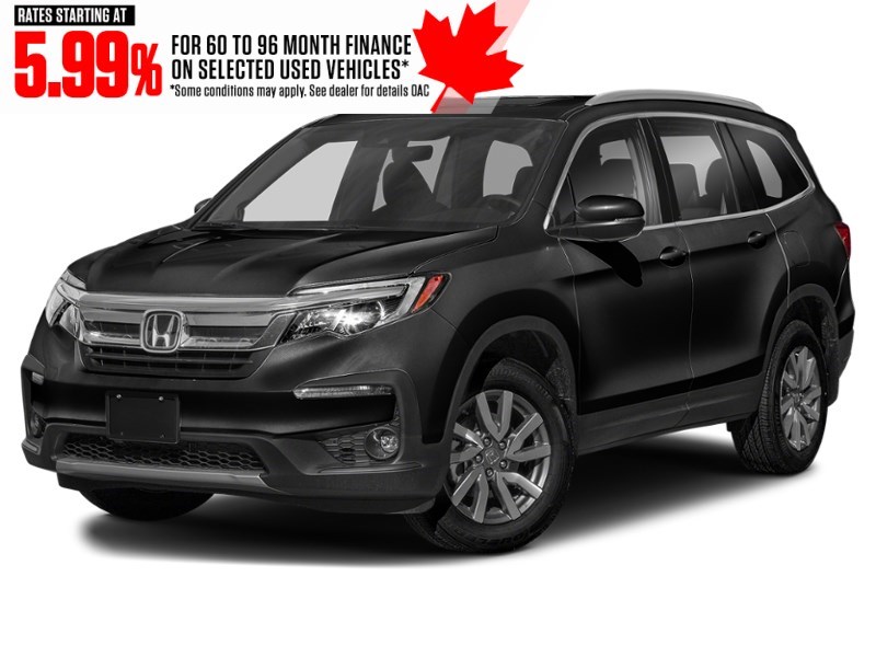 2021 Honda Pilot EX-L Navi AWD Crystal Black Pearl  Shot 1