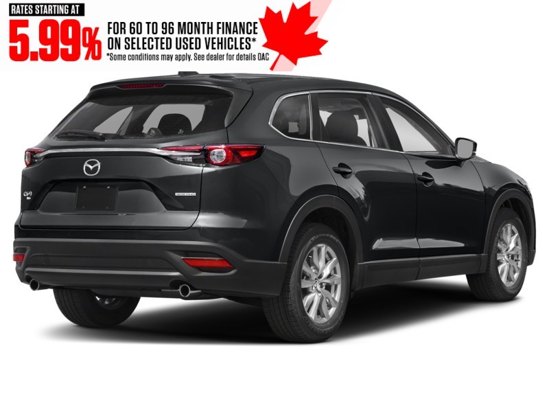 2022 Mazda CX-9 GS AWD Jet Black Mica  Shot 2