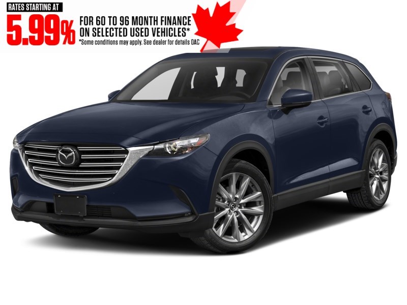 2022 Mazda CX-9 GS-L AWD Deep Crystal Blue Mica  Shot 14