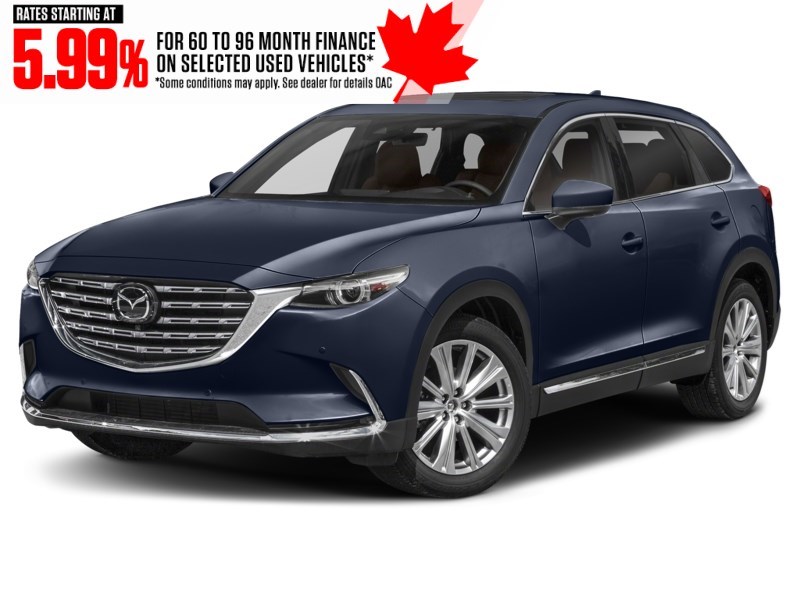 2021 Mazda CX-9 2021.5 Signature AWD Deep Crystal Blue Mica  Shot 1