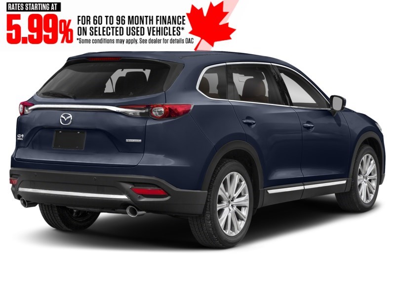 2021 Mazda CX-9 2021.5 Signature AWD Deep Crystal Blue Mica  Shot 2