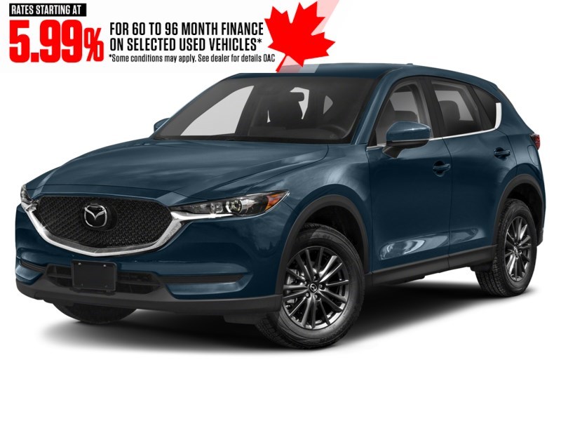 2021 Mazda CX-5 2021.5 GX AWD Deep Crystal Blue Mica  Shot 4