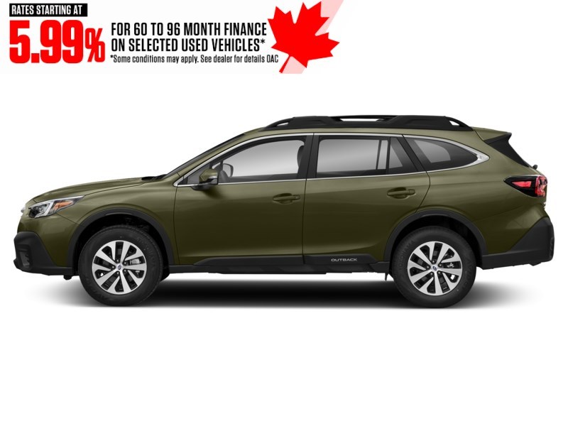 2022 Subaru Outback Touring CVT Autumn Green Metallic  Shot 3
