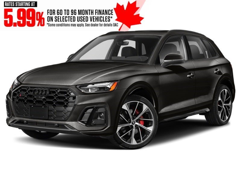2022 Audi SQ5 Technik 3.0 TFSI quattro Mythos Black Metallic  Shot 1