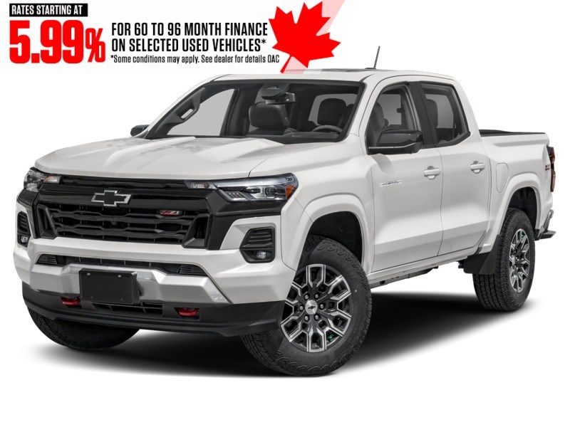 2023 Chevrolet Colorado 4WD Crew Cab Z71 Summit White  Shot 1