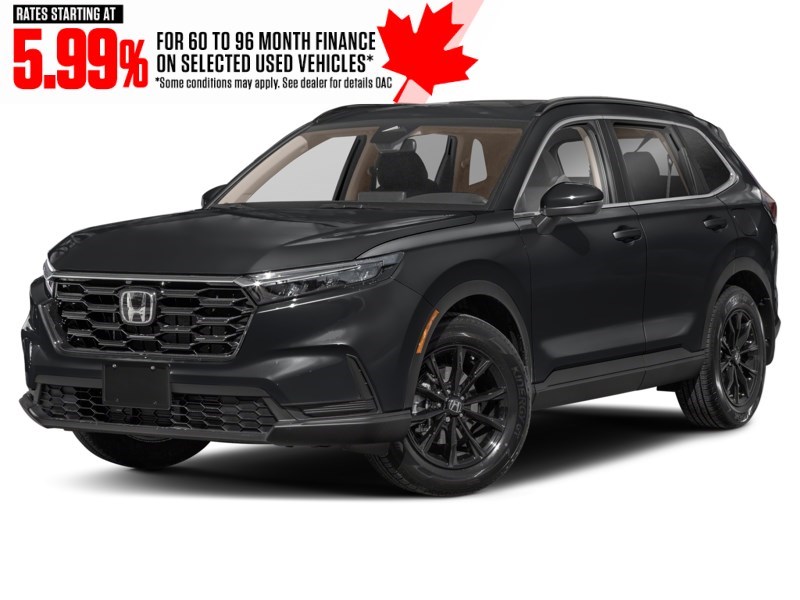 2024 Honda CR-V Sport AWD Crystal Black Pearl  Shot 1