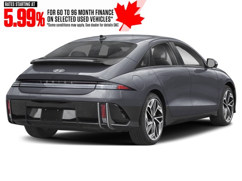 2023 Hyundai IONIQ 6 Preferred AWD Long Range w/Ultimate Pkg Nocturne Grey  Shot 2