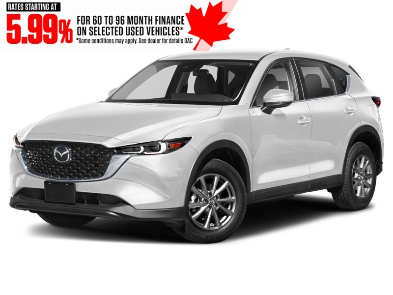 2023 Mazda CX-5 GX AWD Rhodium White Metallic  Shot 1