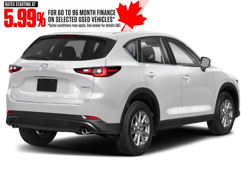 2023 Mazda CX-5 GX AWD Rhodium White Metallic  Shot 2