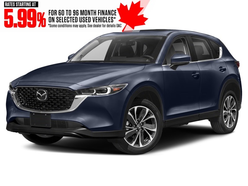 2023 Mazda CX-5 GS AWD Deep Crystal Blue Mica  Shot 4