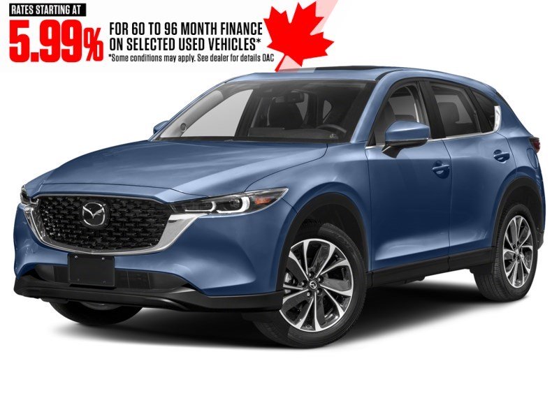 2023 Mazda CX-5 GS AWD Eternal Blue Mica  Shot 7