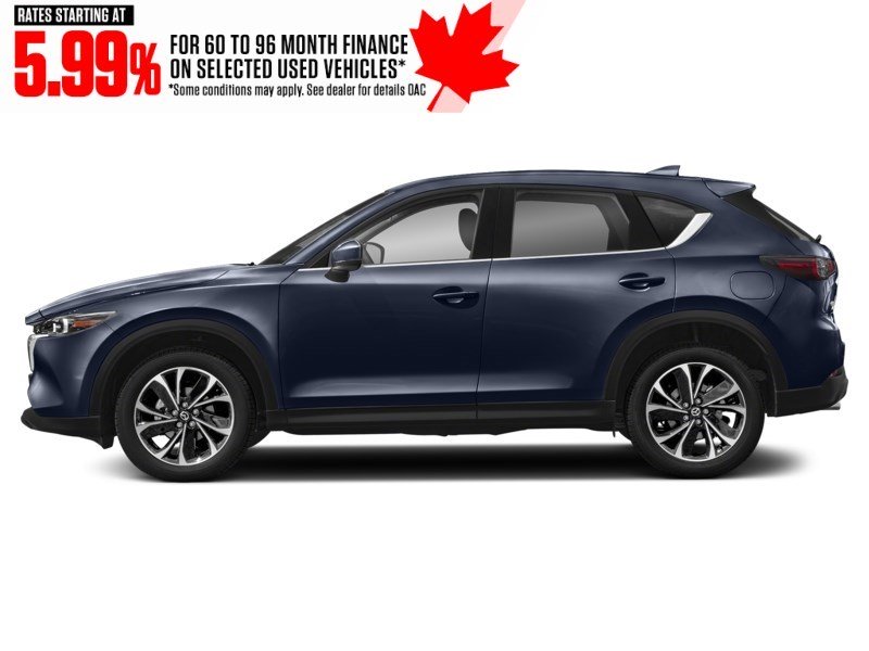 2023 Mazda CX-5 GS AWD Deep Crystal Blue Mica  Shot 3