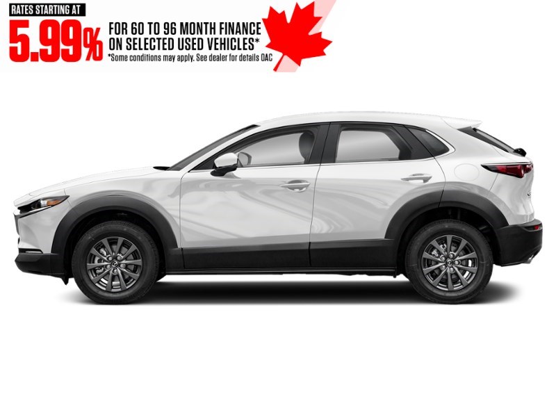 2024 Mazda CX-30 GX AWD Snowflake White Pearl  Shot 3