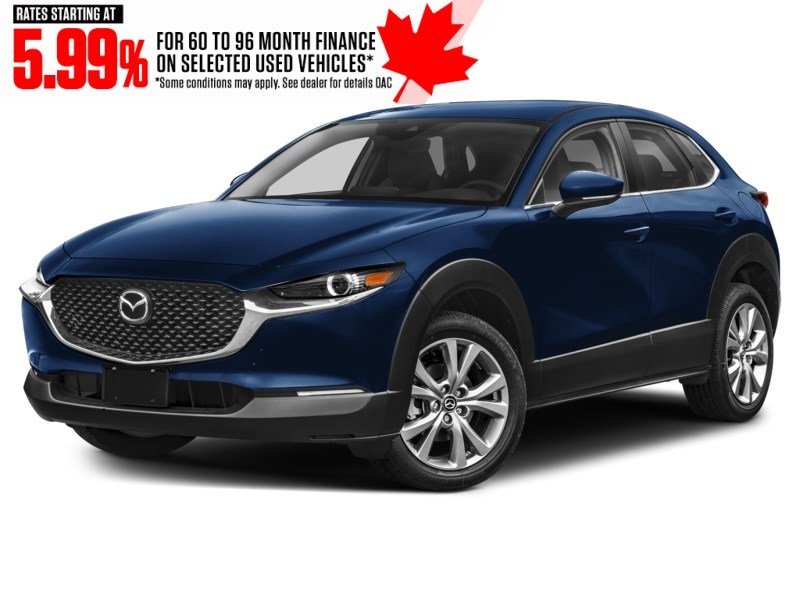 2024 Mazda CX-30 GS AWD Deep Crystal Blue Mica  Shot 4