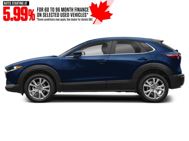 2023 Mazda CX-30 GS AWD Deep Crystal Blue Mica  Shot 3