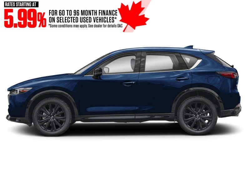 2024 Mazda CX-5 Sport Design AWD Deep Crystal Blue Mica  Shot 5