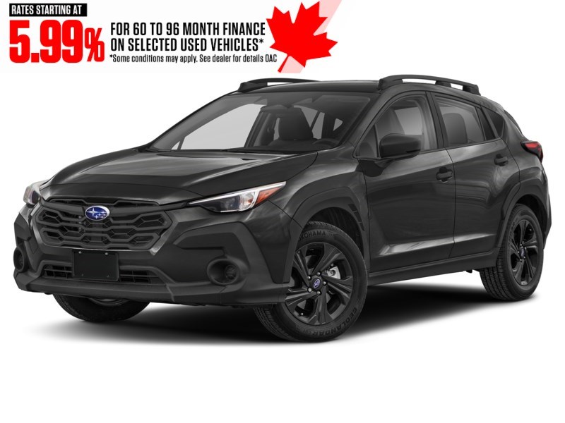 2024 Subaru Crosstrek Convenience AWD Crystal Black Silica  Shot 4