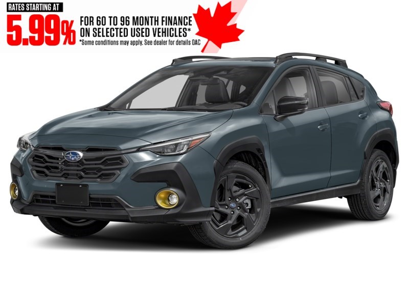 2024 Subaru Crosstrek Onyx AWD Offshore Blue Metallic  Shot 1