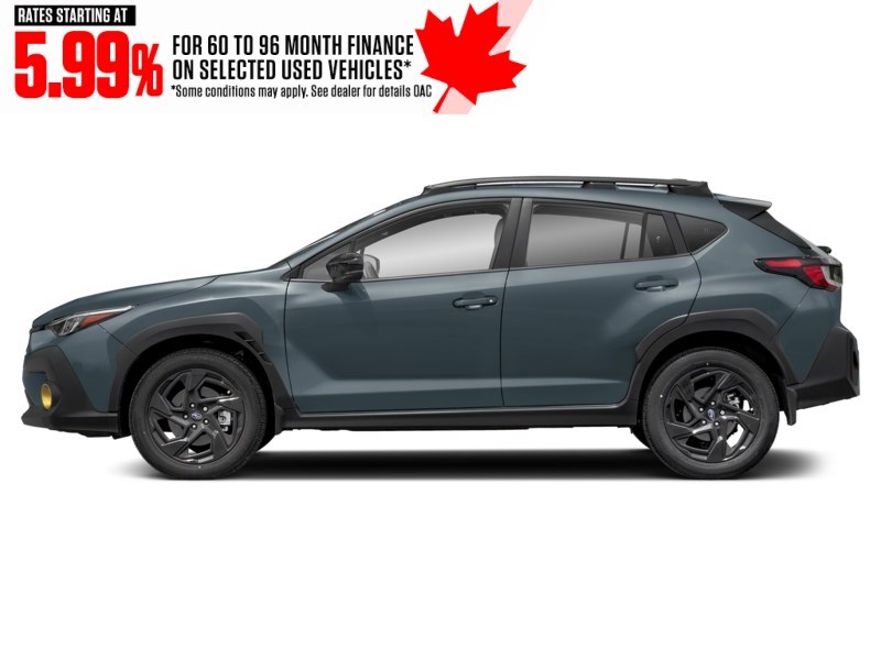 2024 Subaru Crosstrek Onyx AWD Offshore Blue Metallic  Shot 3