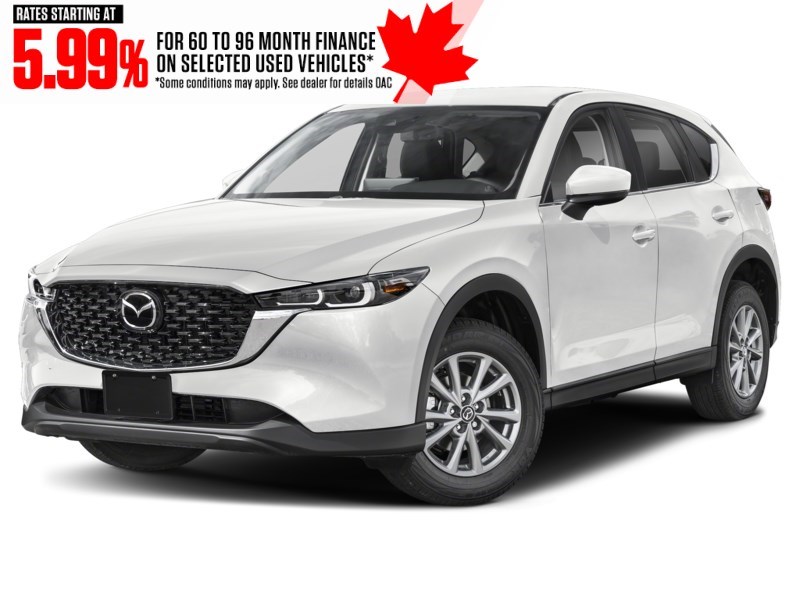 2025 Mazda CX-5 GS AWD Rhodium White Metallic  Shot 1