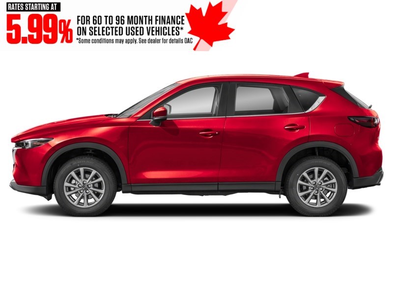 2024 Mazda CX-5 GS AWD w/o CD Soul Red Crystal Metallic  Shot 5