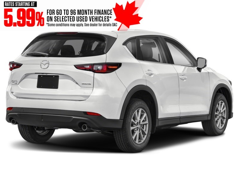 2025 Mazda CX-5 GS AWD Rhodium White Metallic  Shot 2