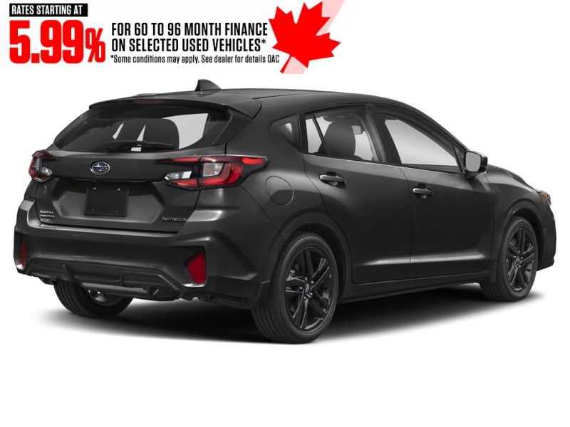 2024 Subaru Impreza Touring AWD Crystal Black Silica  Shot 2