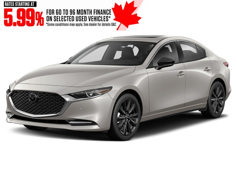 2024 Mazda Mazda3 GT w/Turbo Auto i-ACTIV AWD Platinum Quartz Metallic  Shot 3