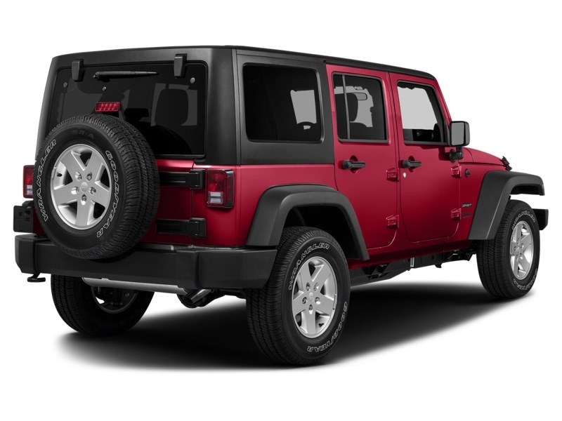 2018 Jeep Wrangler JK Unlimited Sport 4x4 Firecracker Red  Shot 6