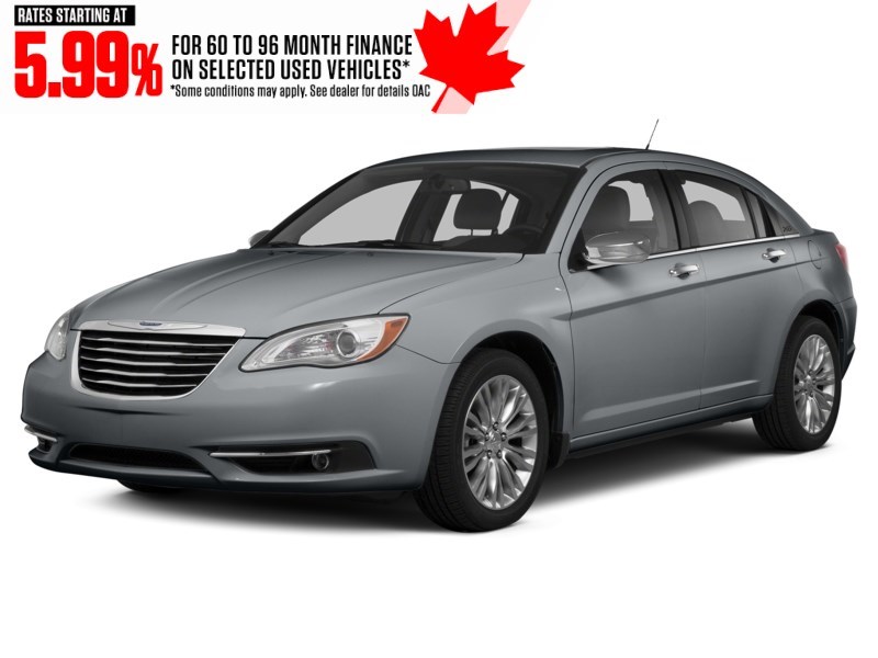 2014 Chrysler 200 4dr Sdn LX Billet Metallic Clearcoat  Shot 4