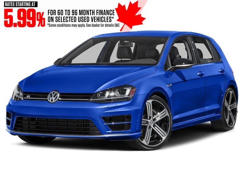 2017 Volkswagen Golf R 5dr HB Man Lapiz Blue Metallic  Shot 1