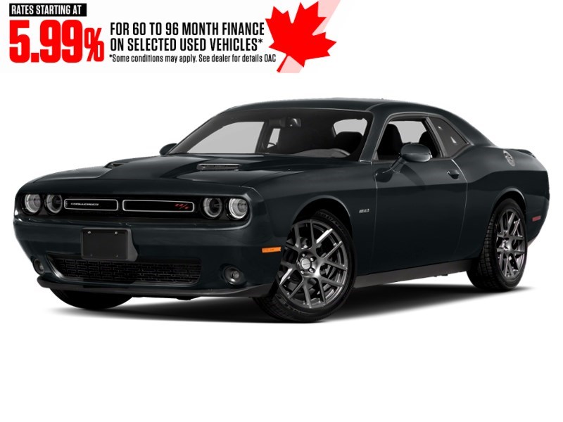2017 Dodge Challenger 2dr Cpe R/T Shaker Maximum Steel Metallic  Shot 4