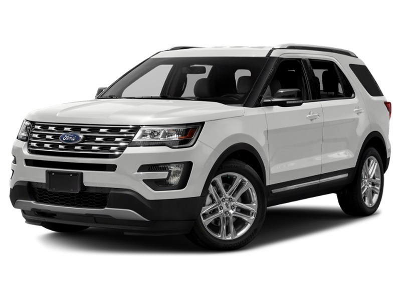 2017 Ford Explorer 4WD 4dr XLT Oxford White  Shot 10