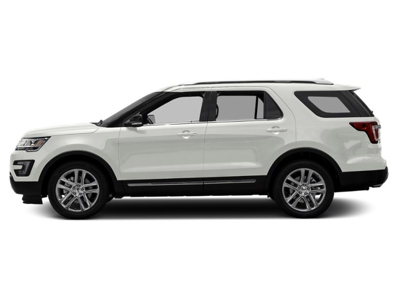 2017 Ford Explorer 4WD 4dr XLT White Platinum Metallic Tri-Coat  Shot 3