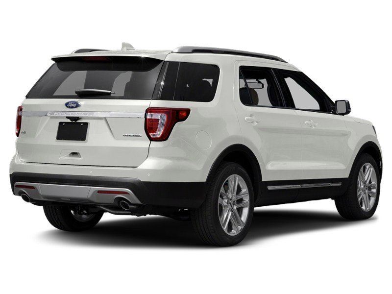 2017 Ford Explorer 4WD 4dr XLT White Platinum Metallic Tri-Coat  Shot 2