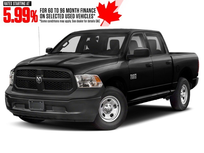 2018 RAM 1500 ST Brilliant Black Crystal Pearl  Shot 7