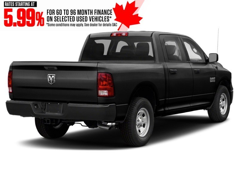 2018 RAM 1500 ST Brilliant Black Crystal Pearl  Shot 8