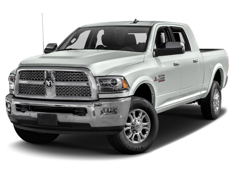 2018 RAM 2500 Laramie 4x4 Mega Cab 6'4" Box Bright White  Shot 4