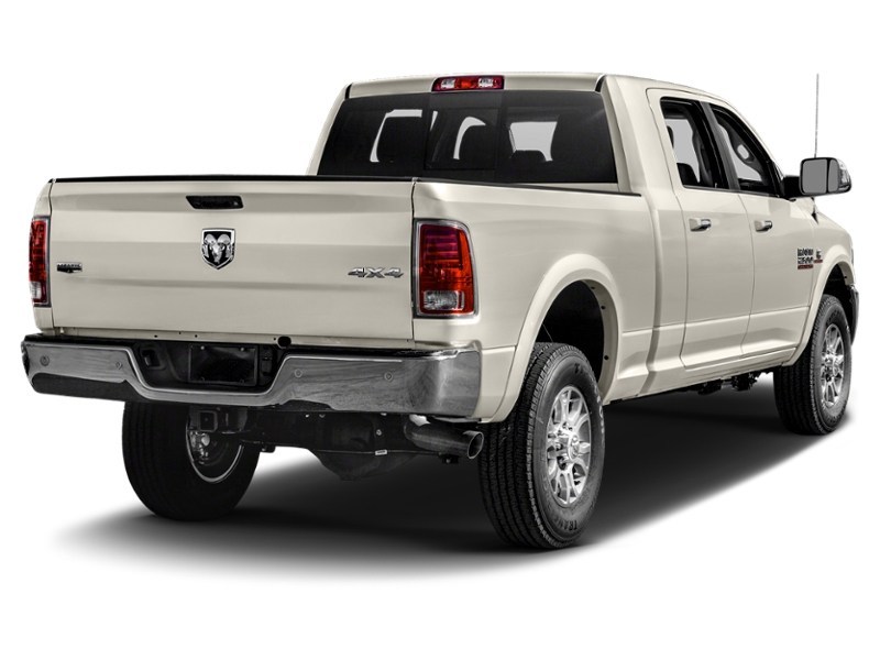 2018 RAM 2500 Laramie 4x4 Mega Cab 6'4" Box Pearl White  Shot 8