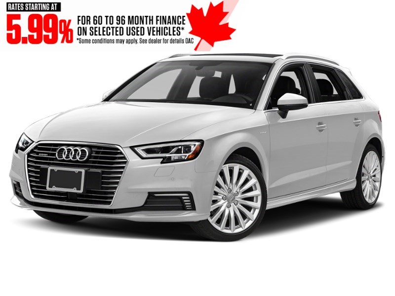 2018 Audi A3 e-tron 1.4 TFSI Technik Glacier White Metallic  Shot 4